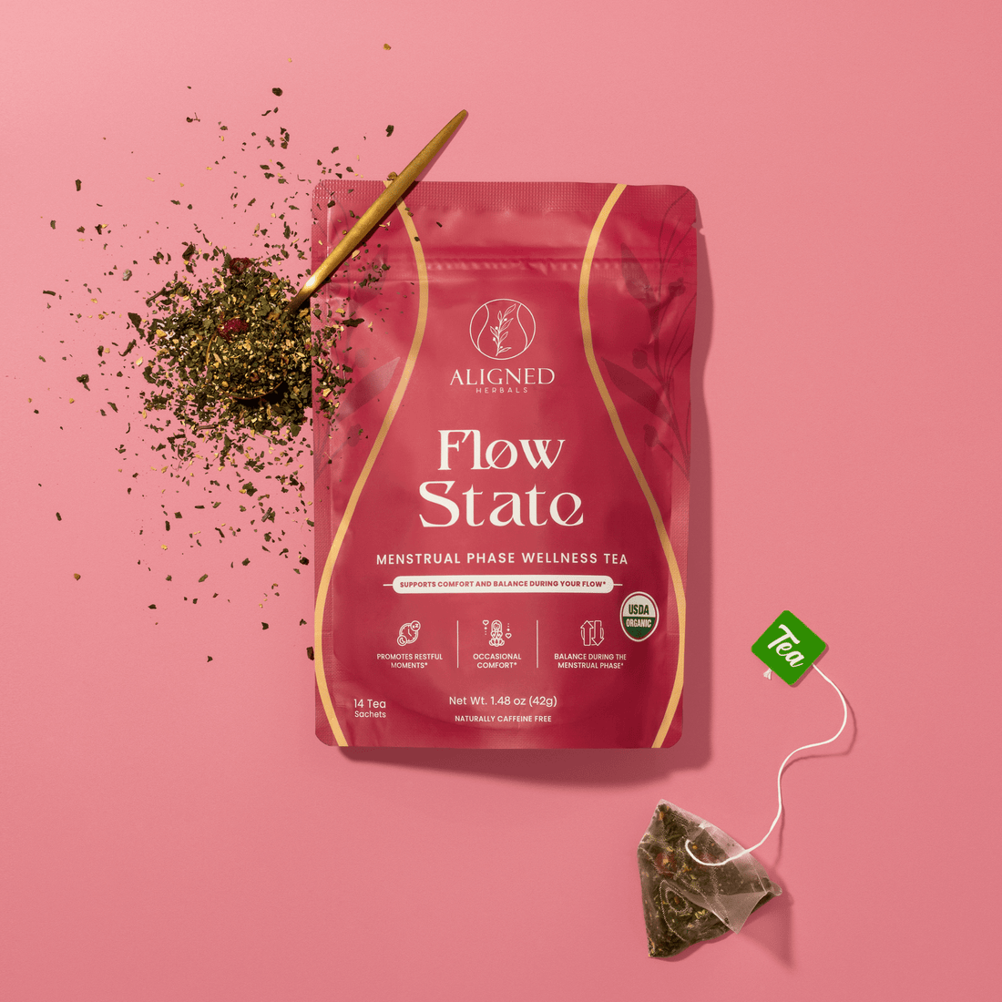 raspberry tea during period