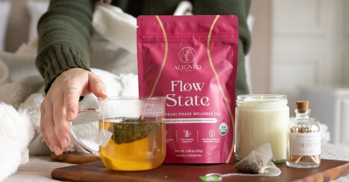 Flow State: Your Go-To Herbal Tea for Embracing Menstrual Wellness