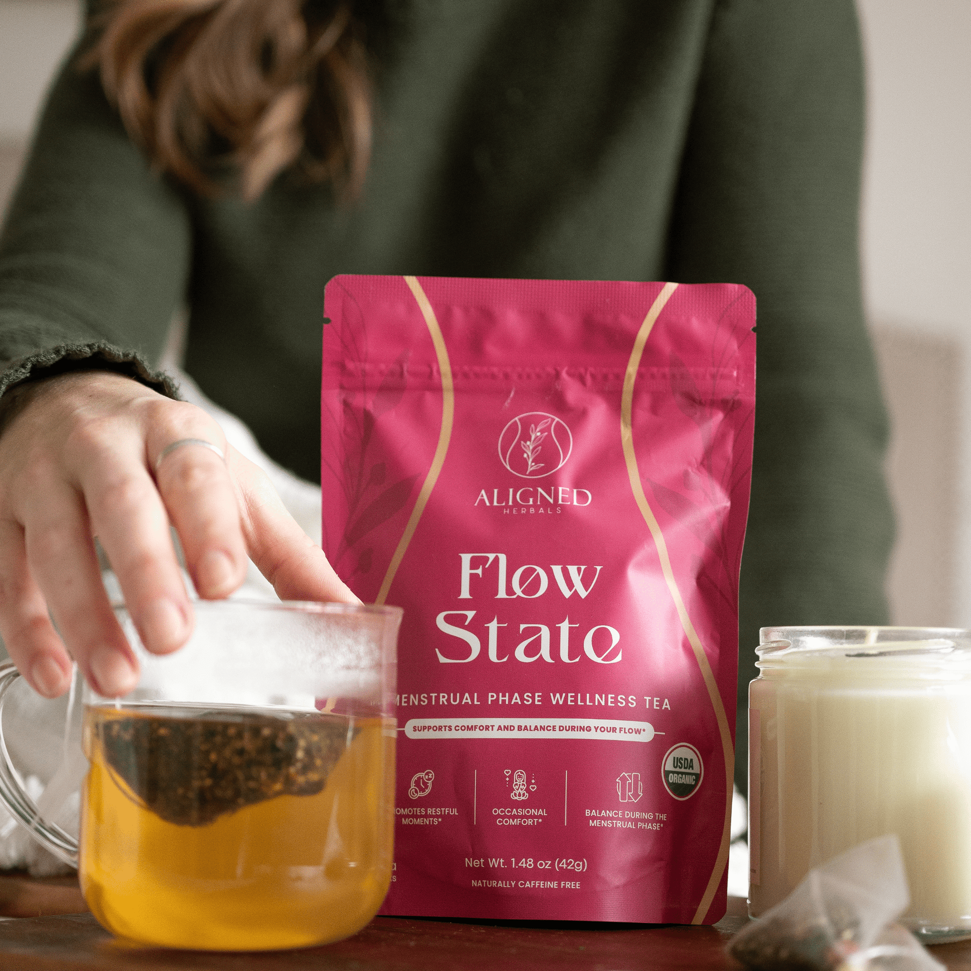 red raspberry leaf tea period